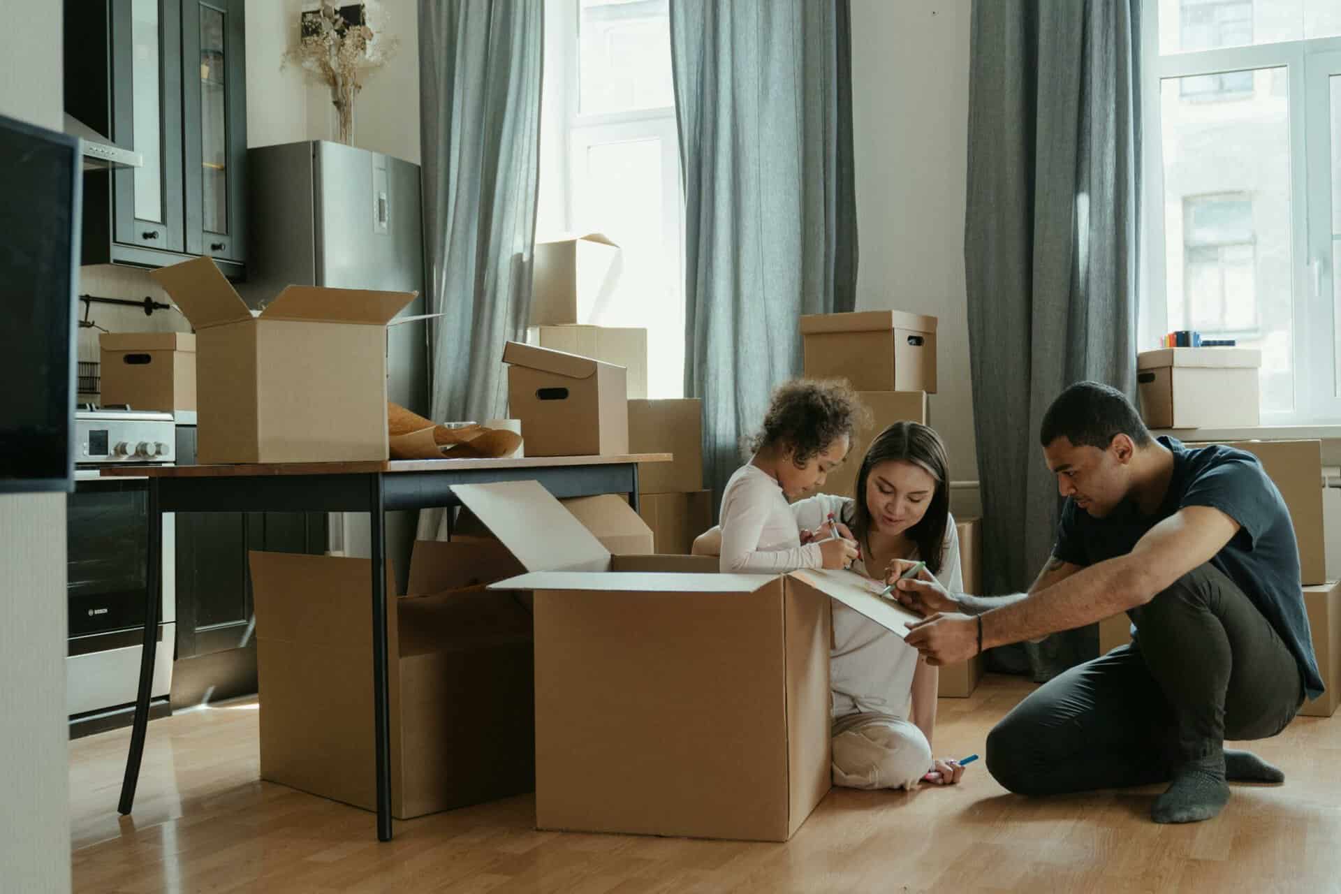 military move process, own home inventory