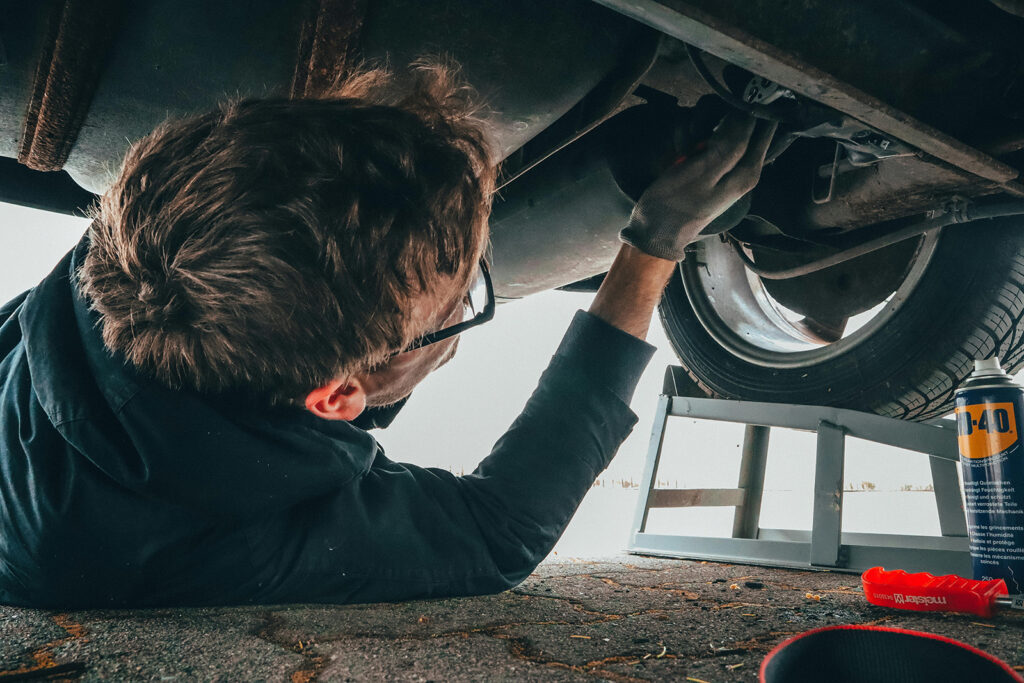 car needing auto repair for cooling system from local repair shops